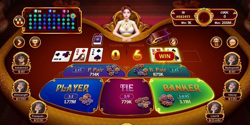 Giới thiệu chung về game bài Baccarat online